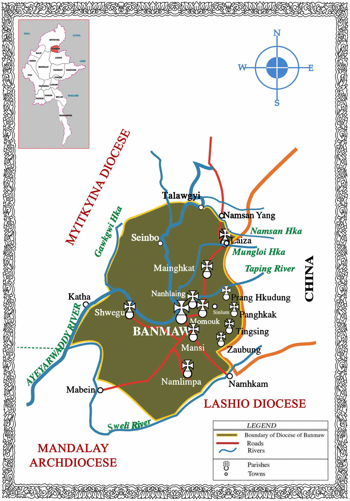 Diocese Map